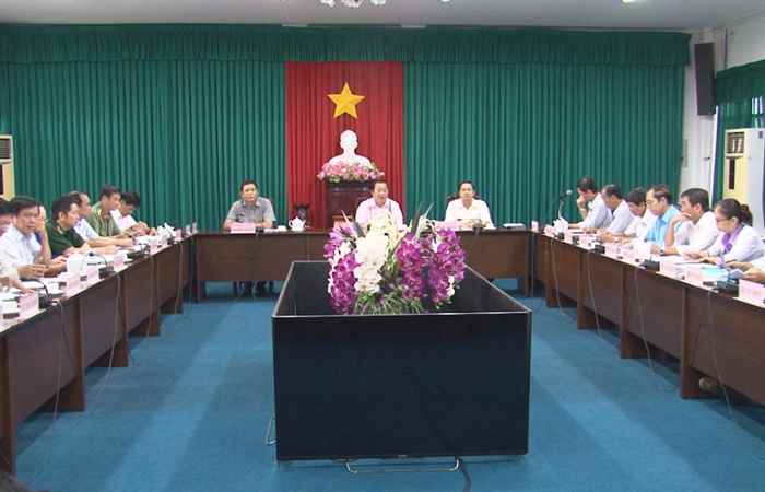 UBND tỉnh Sóc Trăng sơ kết tình hình kinh tế - xã hội 9 tháng năm 2017