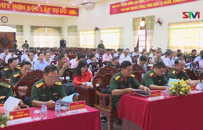 UBND Tỉnh Sóc Trăng tổng kết thực hiện Luật Dân quân Tự vệ năm 2009