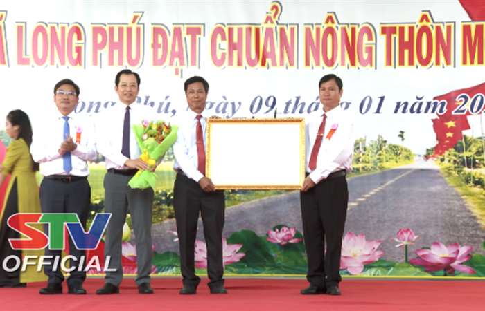 Xã Long Phú, huyện Long Phú đạt chuẩn Nông thôn mới năm 2024